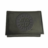 Seattle Mariners Tri-Fold Wallet Black