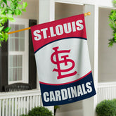 St Louis Cardinals Suede House Flag