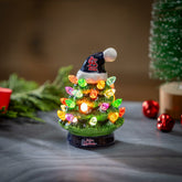 St Louis Cardinals 4" Mini LED Tabletop Christmas Tree, Set of 2