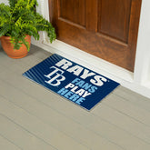 Tampa Bay Rays Fan Mat, 28"x16"