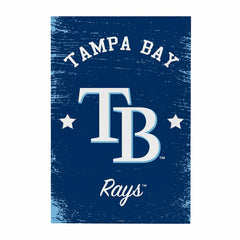 Tampa Bay Rays Wood Wall Sign, 16x24