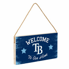 Tampa Bay Rays Wood Wall Sign, 6x11