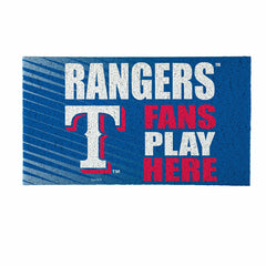 Texas Rangers Fan Mat, 28"x16"