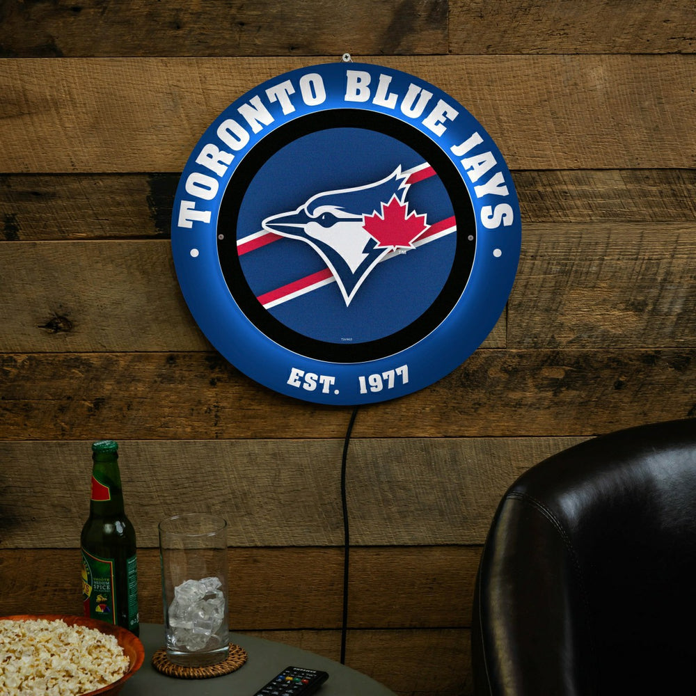 Toronto Blue Jays, Metal Lite, Round