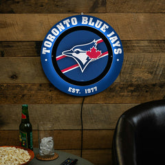 Toronto Blue Jays, Metal Lite, Round