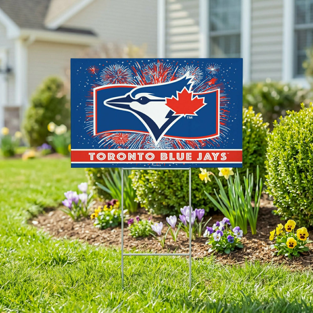 Toronto Blue Jays Yard Sign, Patriotic