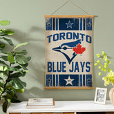 Toronto Blue Jays, Canvas Wall Tapestry, Medium, 36x24