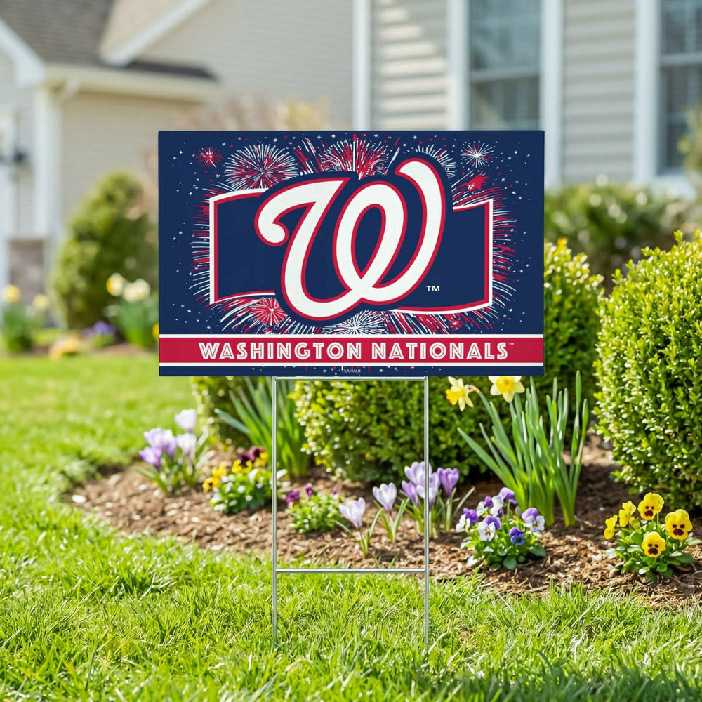 Washington Nationals Yard Sign, Patriotic