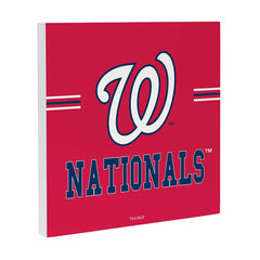 Washington Nationals Wood Wall Sign, 12x12