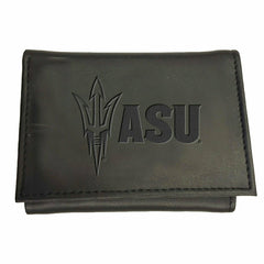 Arizona State University, Tri-Fold Wallet, Black