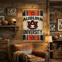Auburn University, Canvas Wall Tapestry, Medium, 36x24
