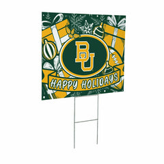 Baylor University Yard Sign, Holiday