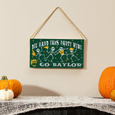 Baylor University Halloween Wood Wall Sign, 6x11