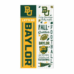 46" Double Sided Leaner, Baylor University, Fall Seasonal