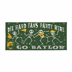 Baylor University Flocked Coir Halloween Sassafras Switch Mat, 22"x10"