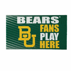 Baylor University Fan Mat, 28"x16"