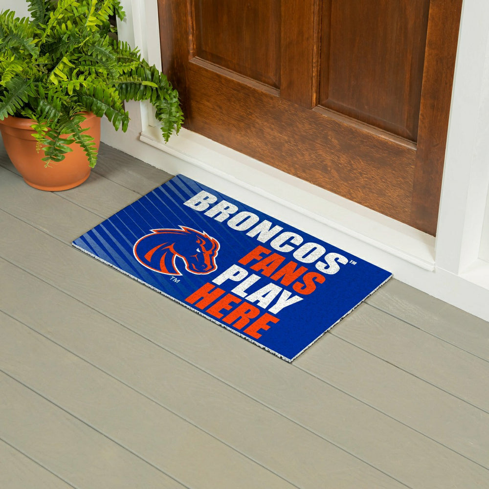 Boise State University Fan Mat, 28"x16"