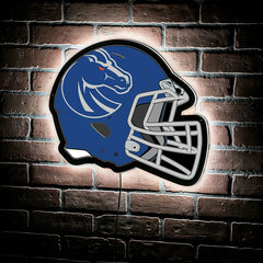 LED Wall Decor, Helmet, Boise State University