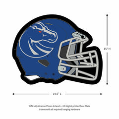 LED Wall Decor, Helmet, Boise State University