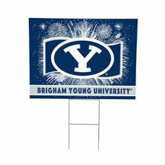 Brigham Young University Yard Sign, Patriotic