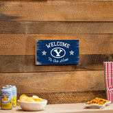 Brigham Young University Wood Wall Sign, 6x11
