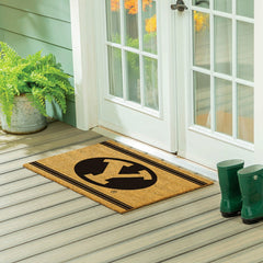Brigham Young University Large One Color Coir Mat, 36"x24"