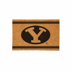Brigham Young University Large One Color Coir Mat, 36"x24"