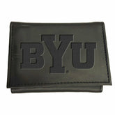 Brigham Young University, Tri-Fold Wallet, Black