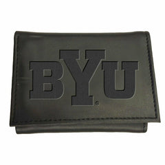 Brigham Young University, Tri-Fold Wallet, Black
