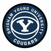 LED Wall Decor, Round, Brigham Young University