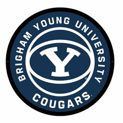 LED Wall Decor, Round, Brigham Young University