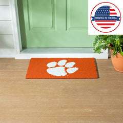 Full Color PVC Mat, 16" x 28", Clemson University