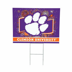 Clemson University Yard Sign, Patriotic