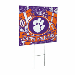 Clemson University Yard Sign, Holiday