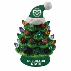 4" Mini LED Tabletop Christmas Tree, Set of 2, Colorado State Universi