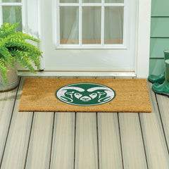 Colorado State University Large Full Color Coir Mat, 36"x24"