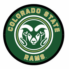 LED Wall Decor, Round, Colorado State University