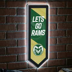LED Wall Decor, Pennant, Colorado State University