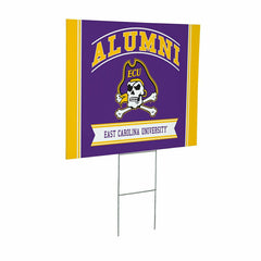 East Carolina University Coroplast Yard Sign Alumni