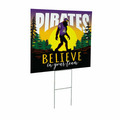 East Carolina University Yard Sign, Bigfoot