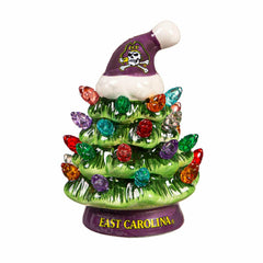 4" Mini LED Tabletop Christmas Tree, Set of 2, East Carolina Universit