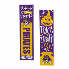 47" Double Sided Leaner, East Carolina University, Halloween