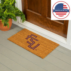 Coir Mat, 16"x28", Florida State University