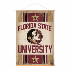 Florida State University, Canvas Wall Tapestry, Large, 54x36