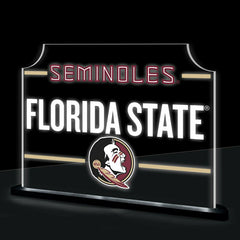 Florida State University College Rectangle Desklite LED Decor