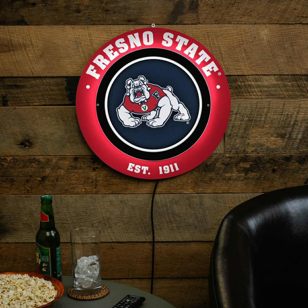 Fresno State, Metal Lite, Round