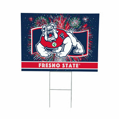 Fresno State Yard Sign, Patriotic