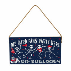 Fresno State Halloween Wood Wall Sign, 6x11