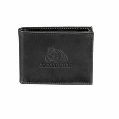 Fresno State, Bi-Fold Wallet, Black