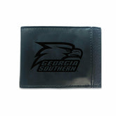 Front Pocket Wallet w/ RFID Blocking, Georgia Southern University, Bla